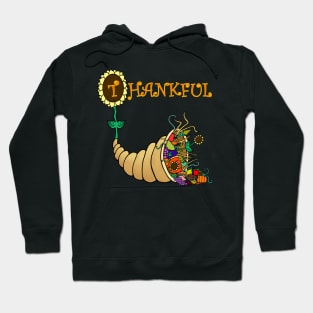 Thankful Cornuopia Horn of Plenty Hoodie